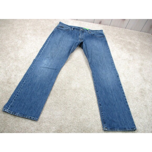 Ralph Lauren Polo Jeans Men 38 Hampton Relaxed Straight Leg Blue Denim 38x32 - Picture 2 of 11